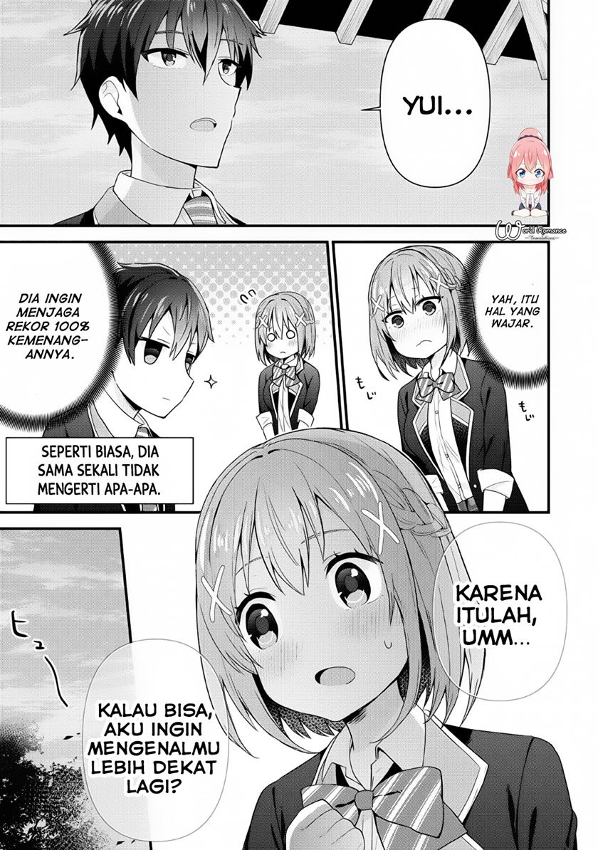 The Cute Girl Sitting Next to Me Is Trying to Make Me Fall in Love With Her as a Way to Ridicule Me, but the Tables Were Turned on Her Before She Knew It Chapter 04 Gambar 28